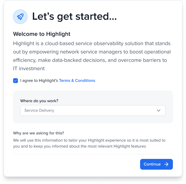 Getting started - step 1
